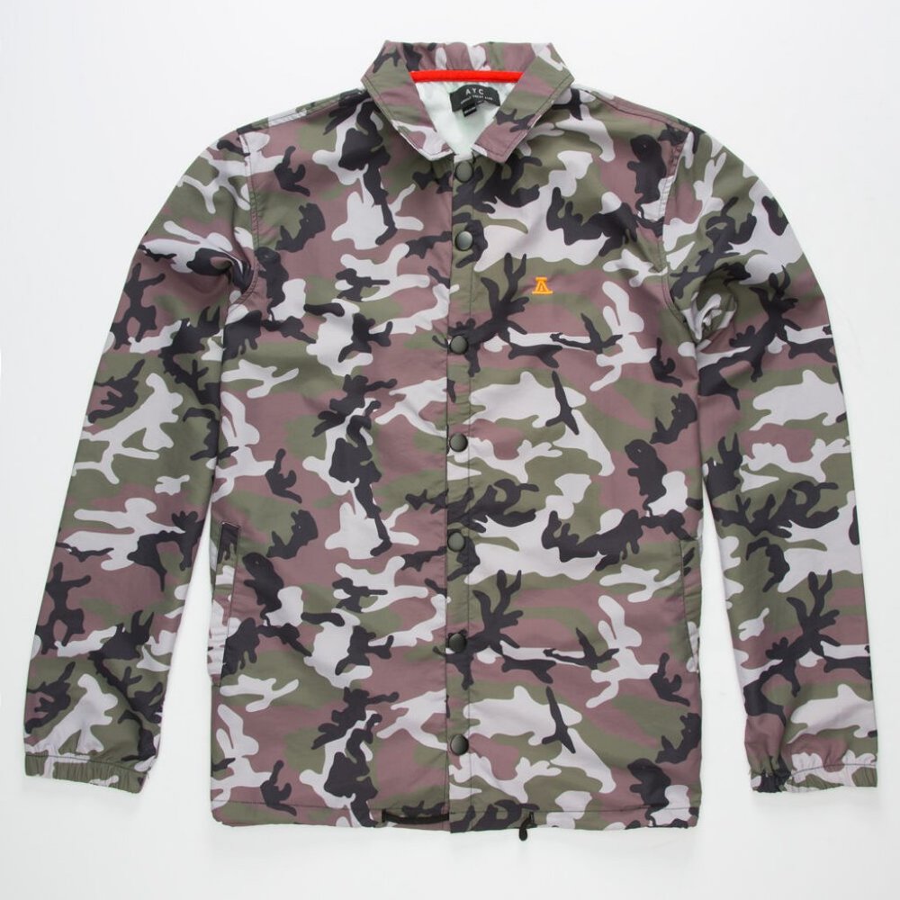ASPHALT YACHT CLUB Rose Mens Coach Jacket Medium